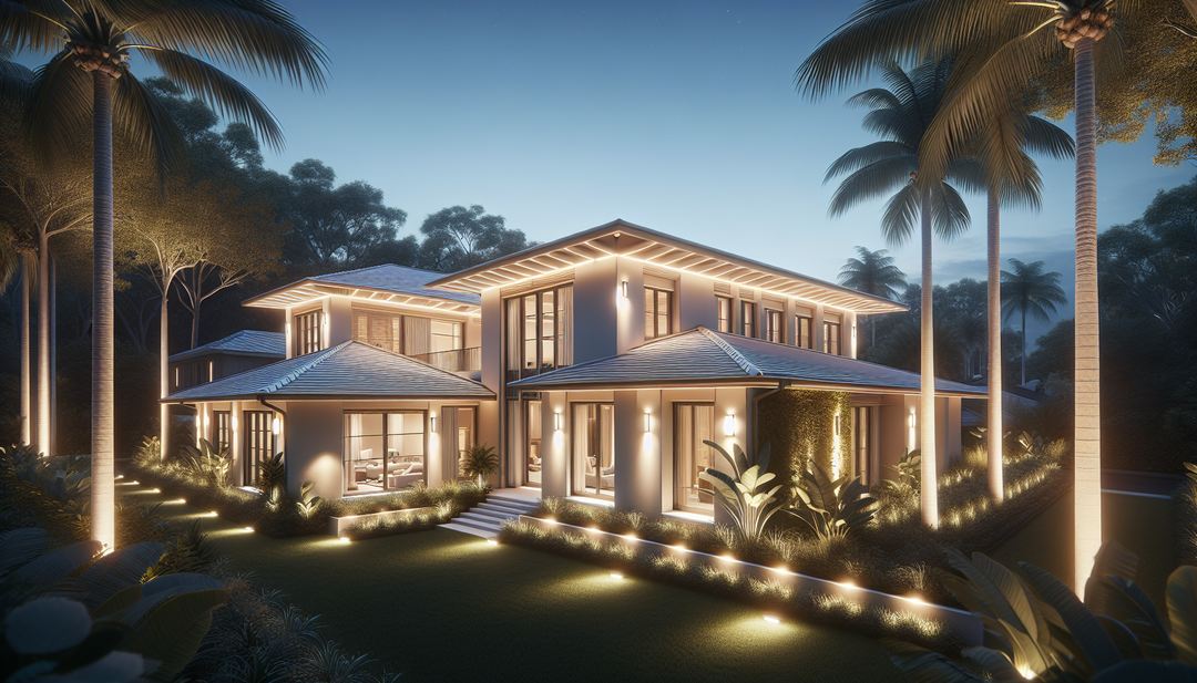 Permanent Roofline Lighting: Design and Installation Tips for Florida Homeowners
