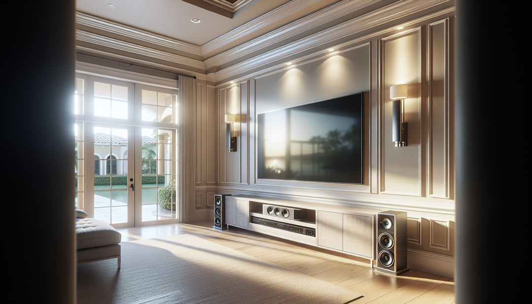 Soundbar vs In Wall Speakers: Which Audio Solution Is Best for Your Florida Home?