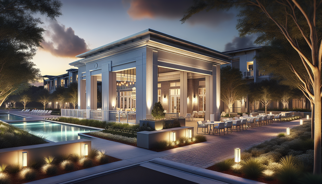 Why More HOAs Are Choosing Amenity Center Permanent Lighting for Community Spaces