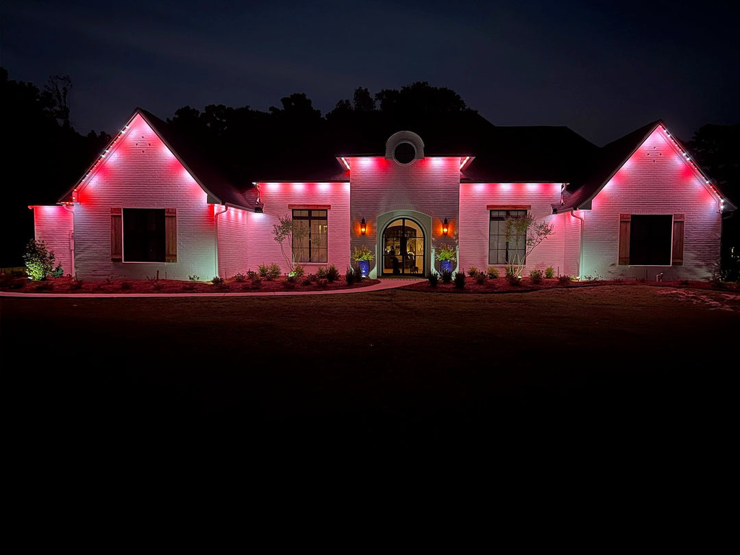 How Oelo Permanent Lights Keep Your Roofline Sleek and Beautiful Year-Round